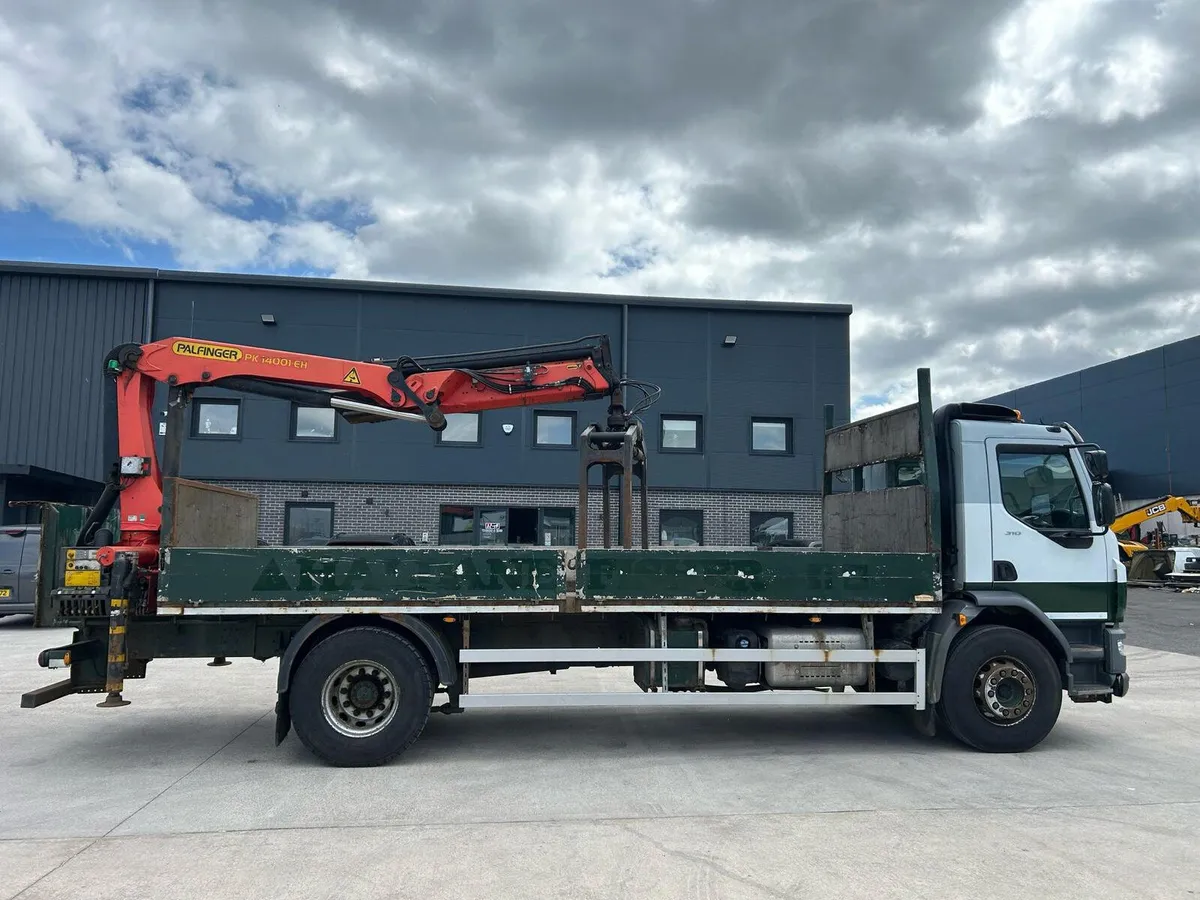2015 DAF LF 55 310 WITH PALFINGER CRANE - Image 4