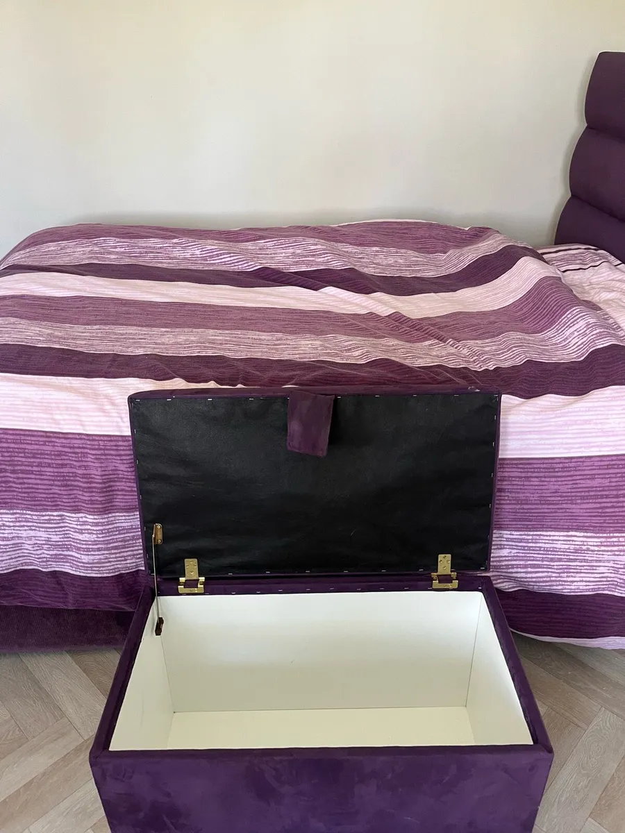 4ft bed with mattress - Image 3
