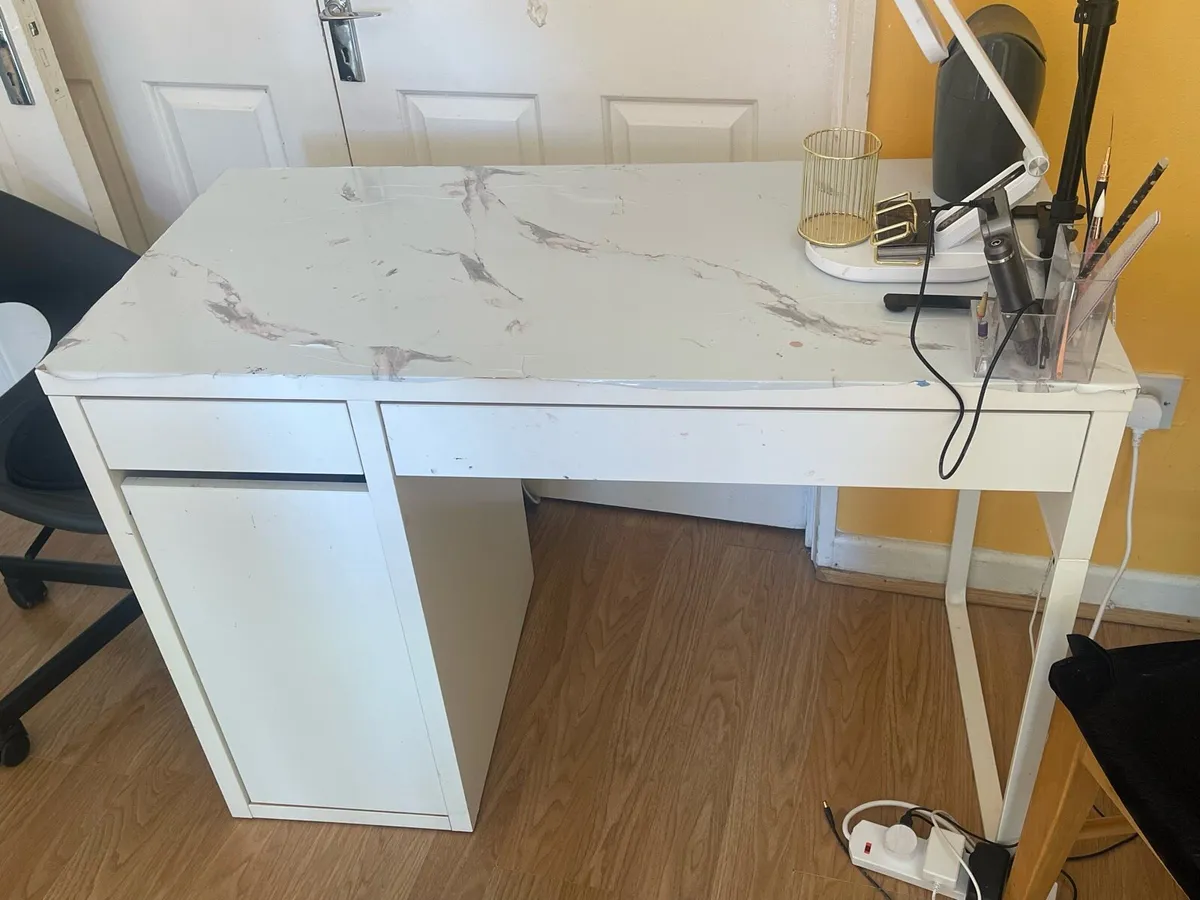 USED IKEA MICKE DESK - Image 1