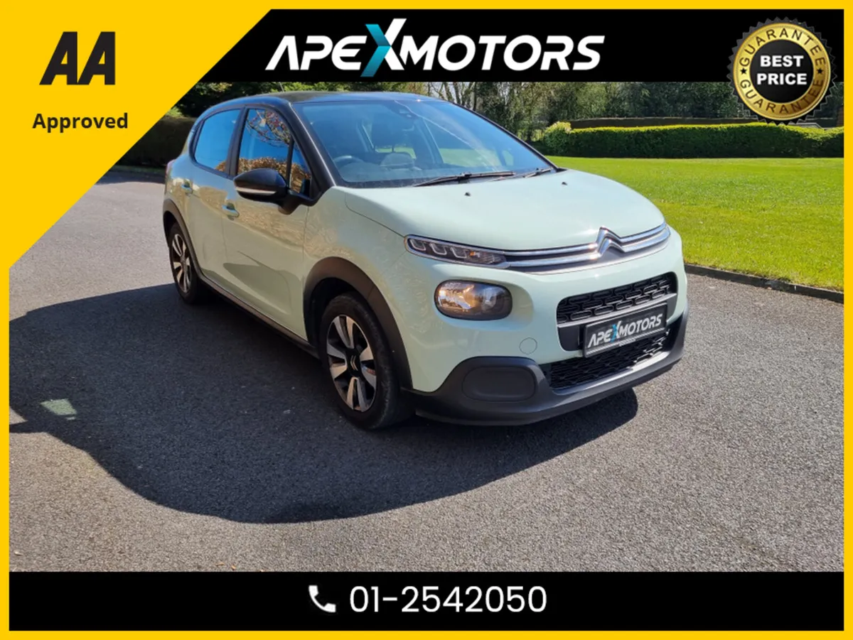 Citroen C3 FINANCE ARRANGED * 1.2 FEEL PURETECH 5D - Image 1