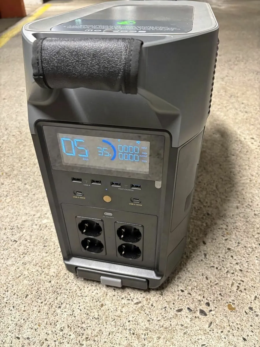 EcoFlow Delta Pro 3600W Power Station + Warranty - Image 1
