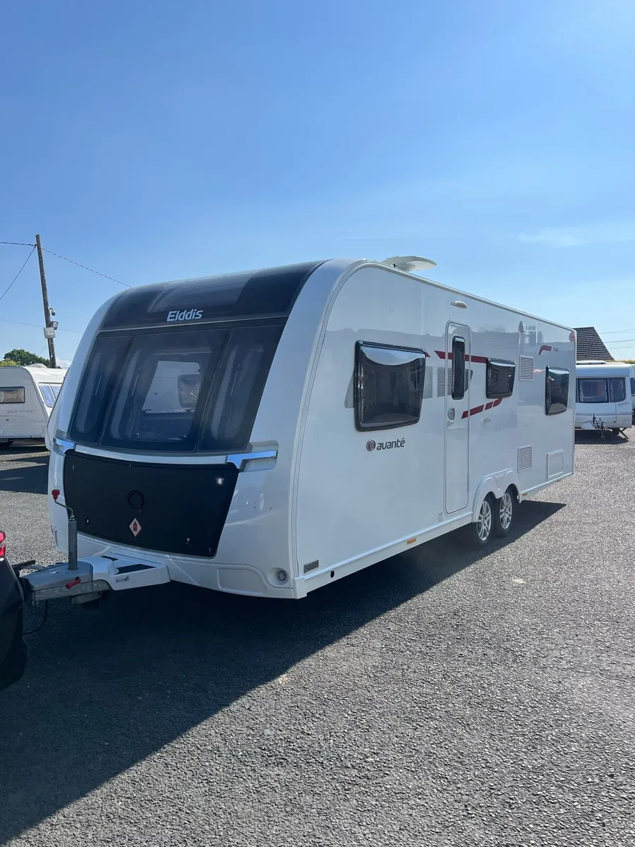 Elddis avante 6 berth 8ft wide fixed bedroom - Image 1