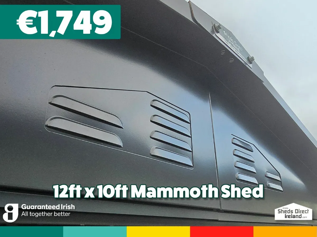 The 12ft x 10ft Steel Mammoth Shed - Image 4