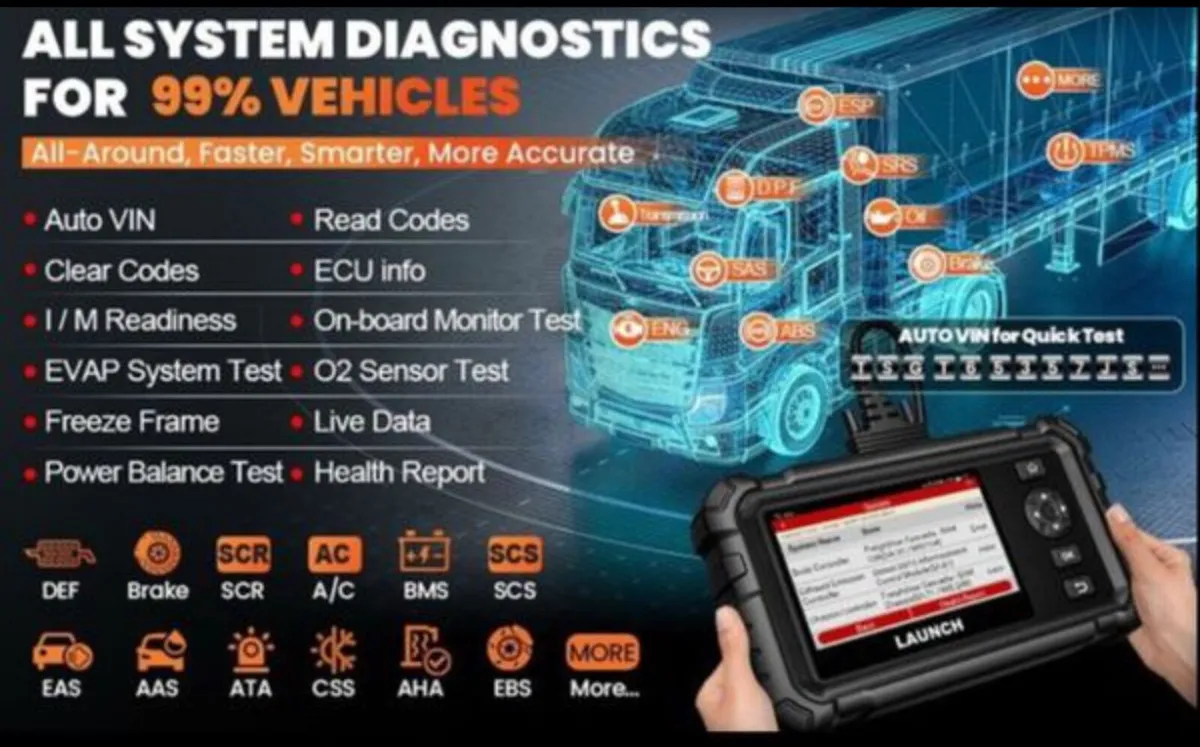 LAUNCH CRP129 HD 24v TRUCK AND BUS - Image 2