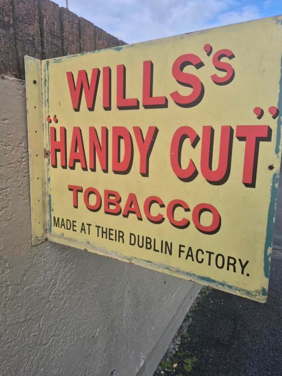 Wills tobacco sign - Image 1