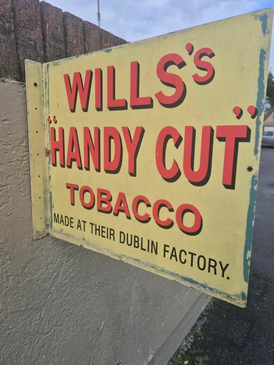 Wills tobacco sign - Image 2