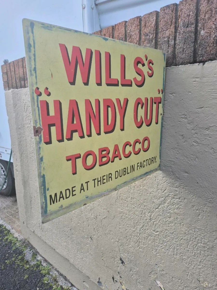 Wills tobacco sign - Image 3