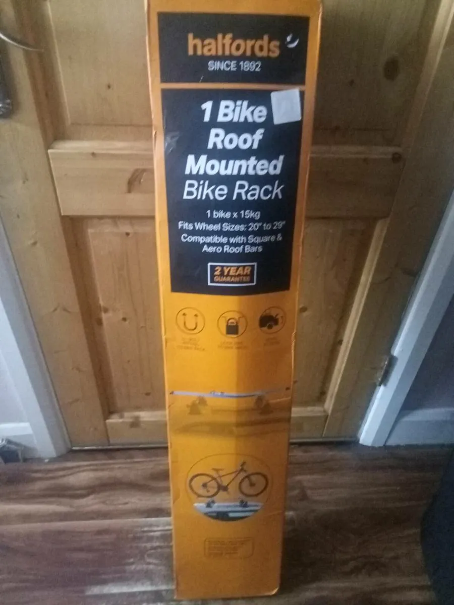 Halfords Roof Mounted Bike Rack - Image 1