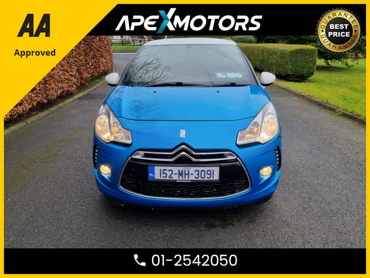 Citroen DS 3 FINANCE ARRANGED * DSTYLE NAV BLUE HD - Image 3