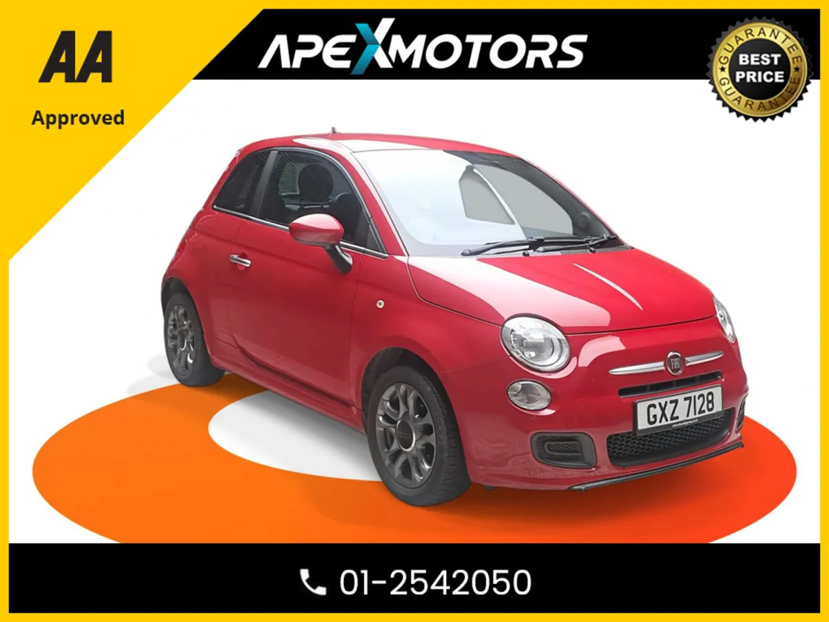 Fiat 500 FINANCE ARRANGED * 10-STAMPS SERVICE HIST - Image 1