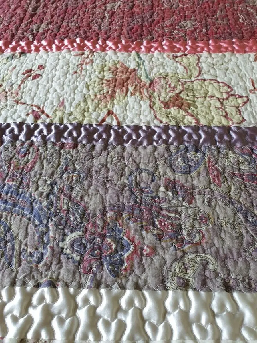 Quilted Bedspreads  x 2 - Image 3