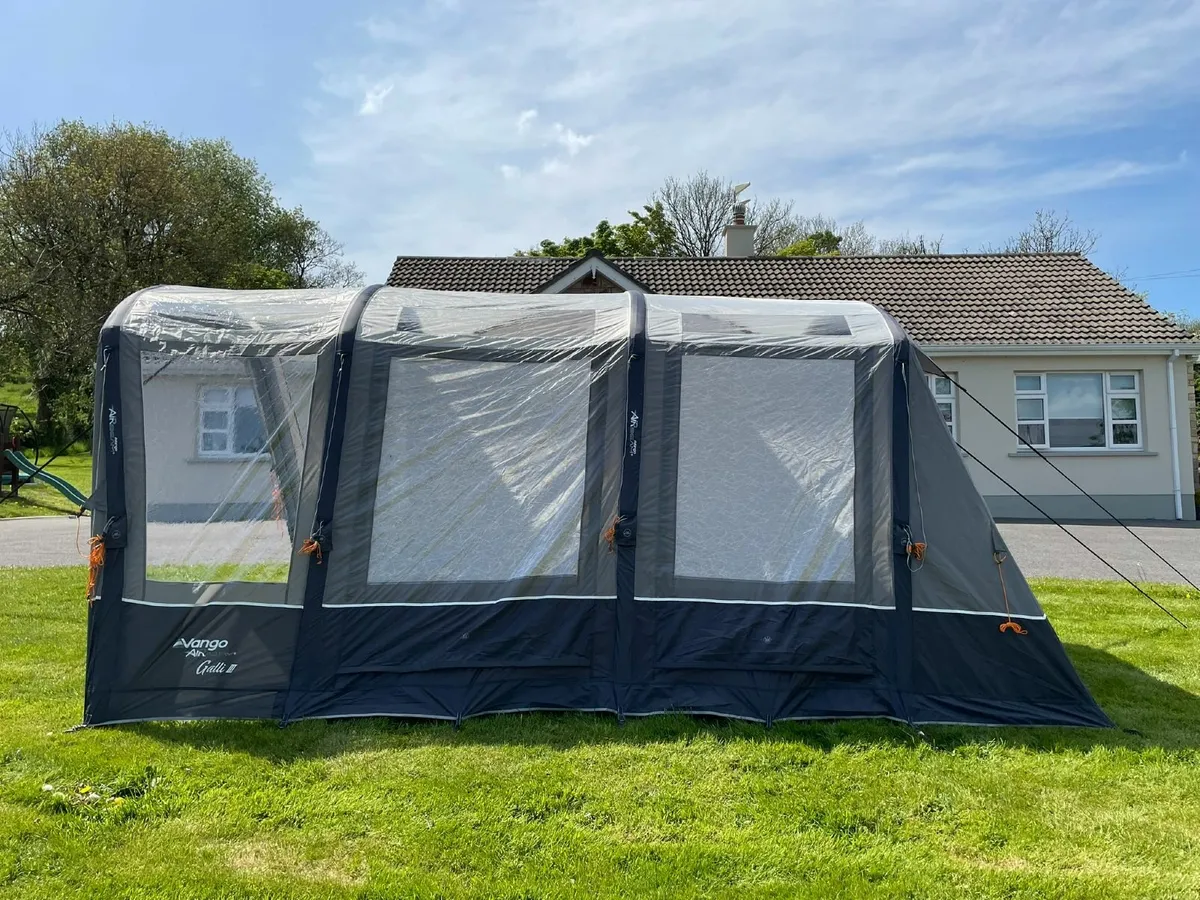 Vango Galli III Air Low Drive Away Awning - As new - Image 1