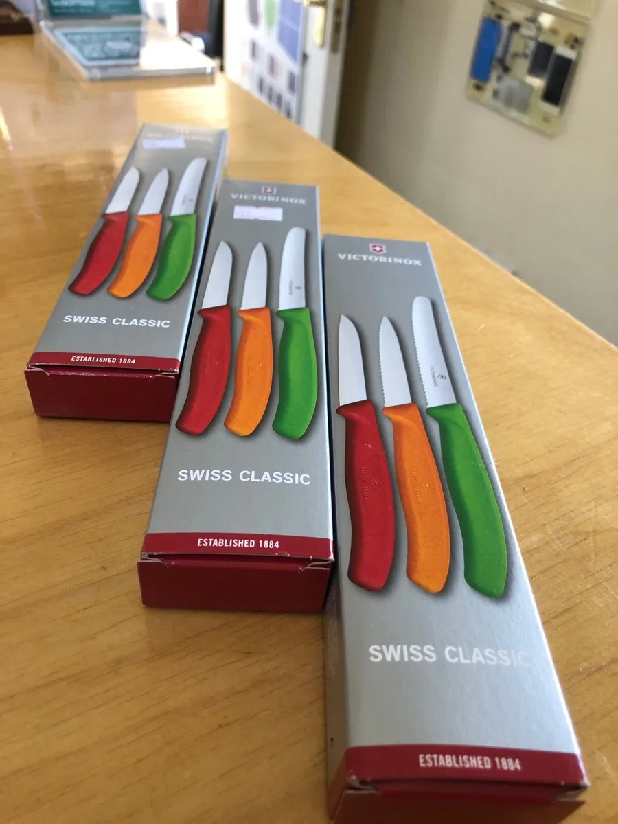 Victorinox Kitchen 3 Pack Knifes Swiss Army knife - Image 2