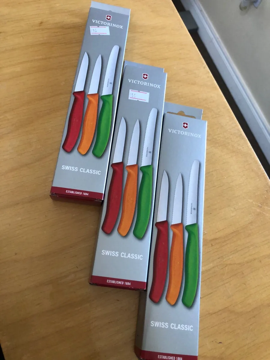 Victorinox Kitchen 3 Pack Knifes Swiss Army knife - Image 3