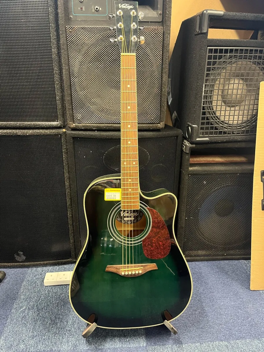 Vintage VEC500BL Acoustic - Image 2