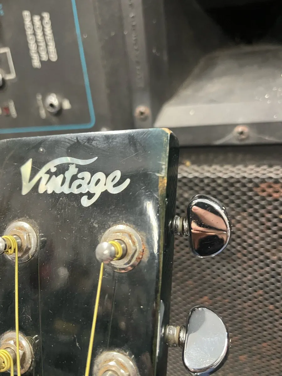 Vintage VEC500BL Acoustic - Image 4