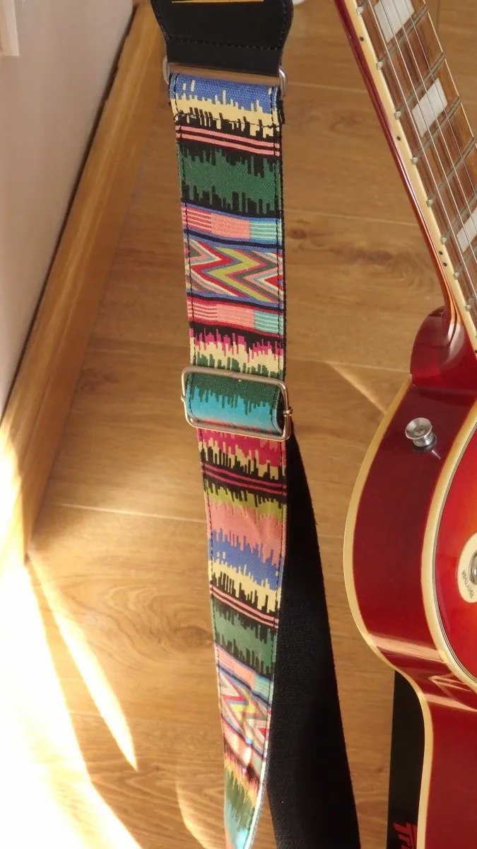 Custom Sunburst Les Paul Electric Guitar - Image 4