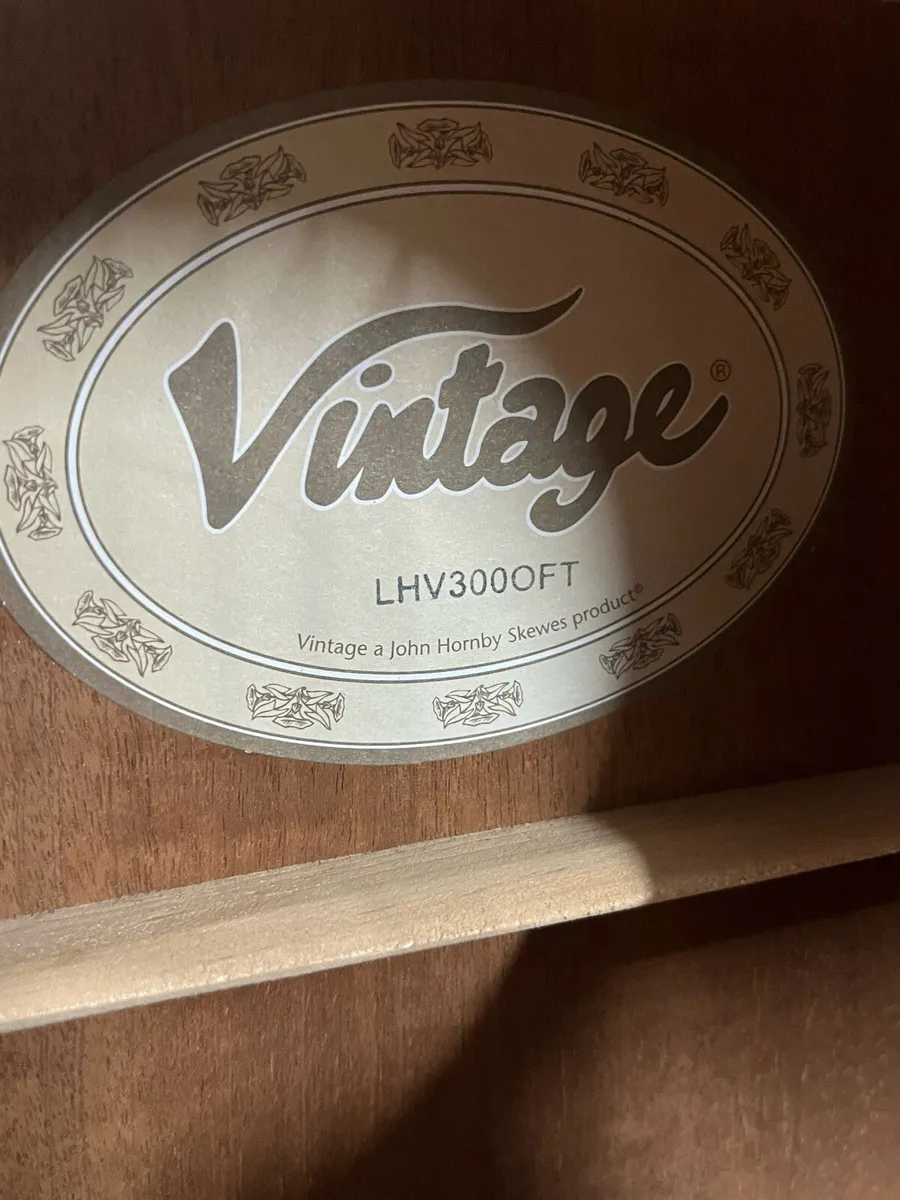 LH Vintage V300 Acoustic - Image 4