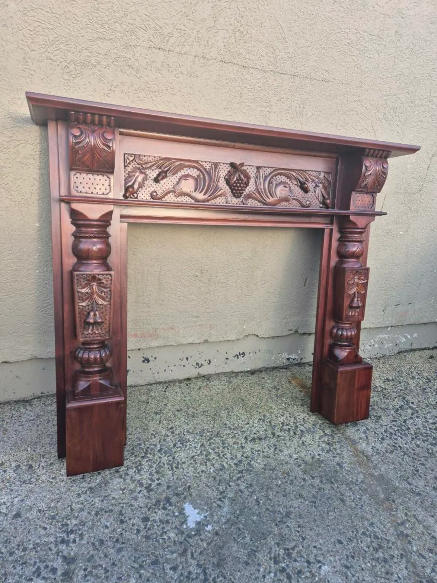 Mahogany fire surrounds - Image 3