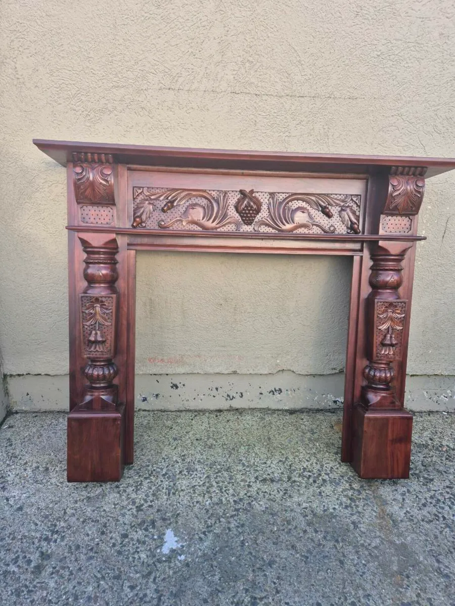 Mahogany fire surrounds - Image 4