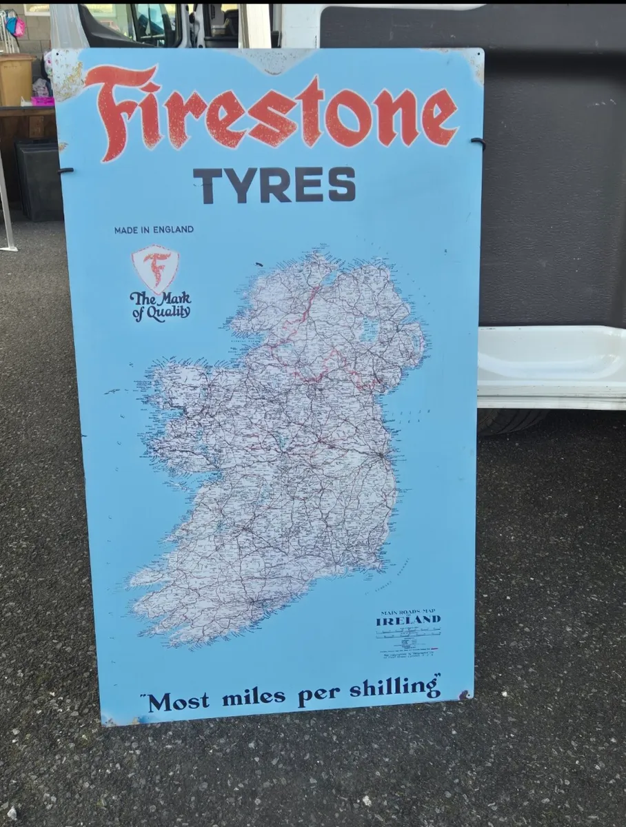 Firestone map of Ireland