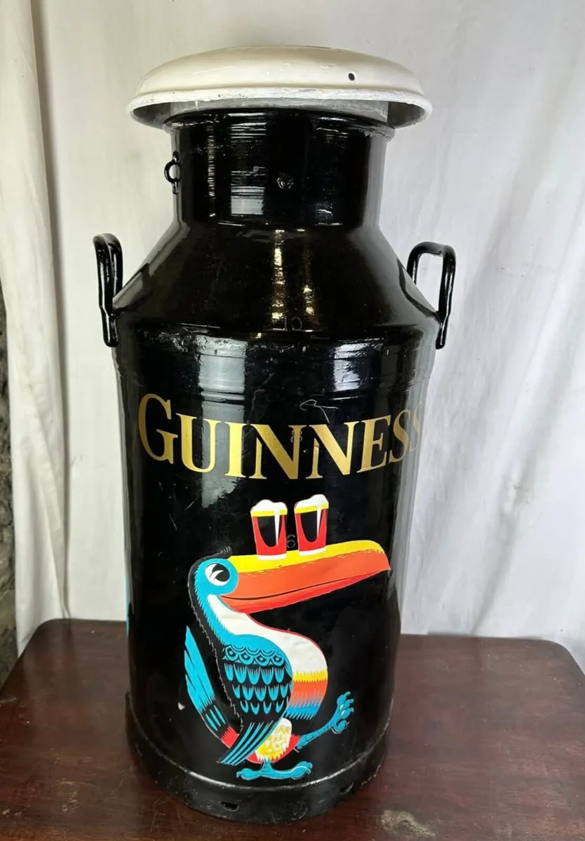 Guinness milk  drum