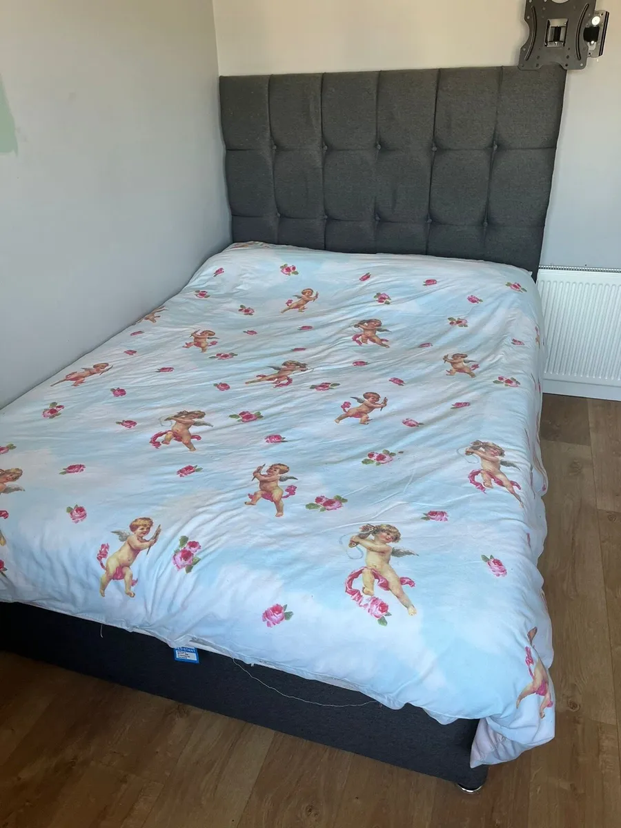 Double Bed and mattress - Image 1