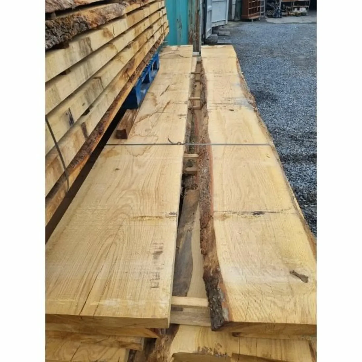 Oak Live Edge – Raw State - Image 1
