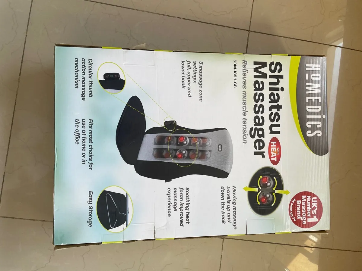 Shiatsu massage seat - Image 1