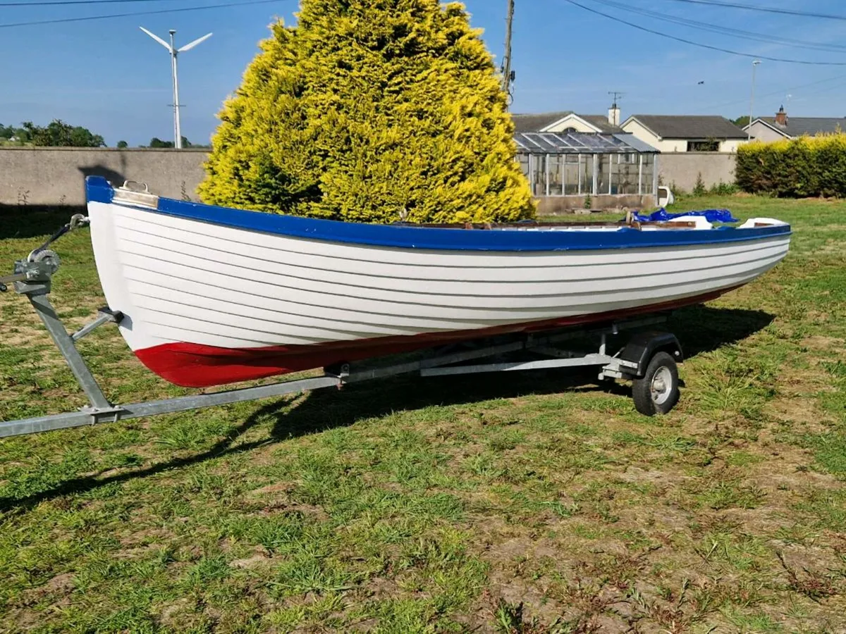 Clinker 18ft boat price drop - Image 1