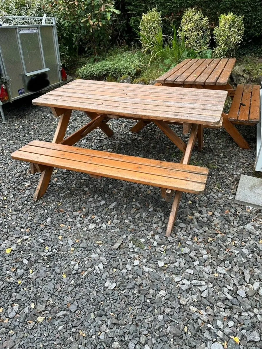 Picnic Benches - Image 1