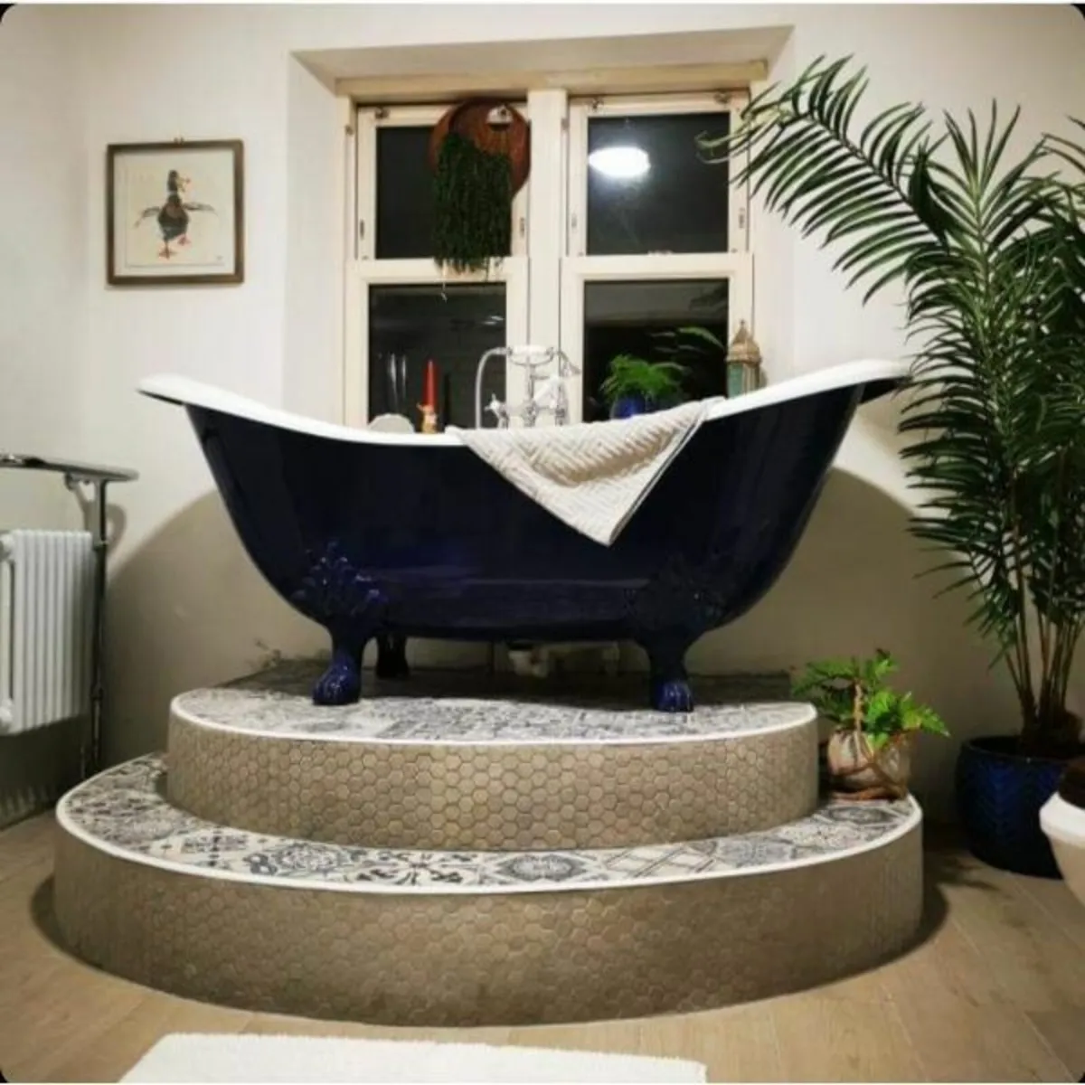 Villandry Double Ended Slipper Bath  Cast Iron bat - Image 1
