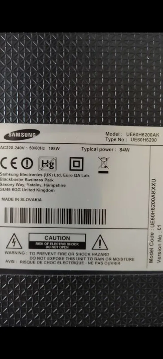 Samsung 60" LED TV - Image 4
