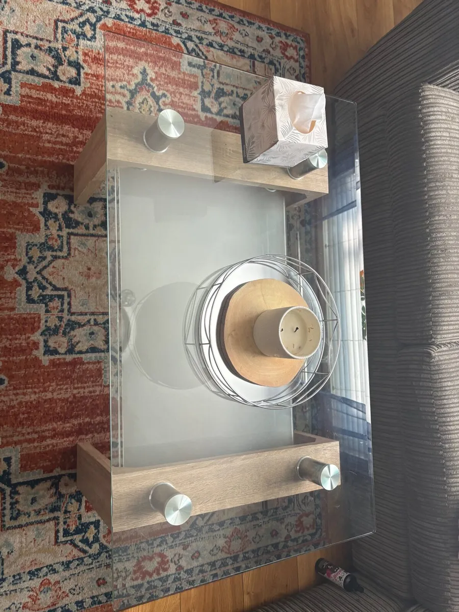 Coffee table glass - Image 1