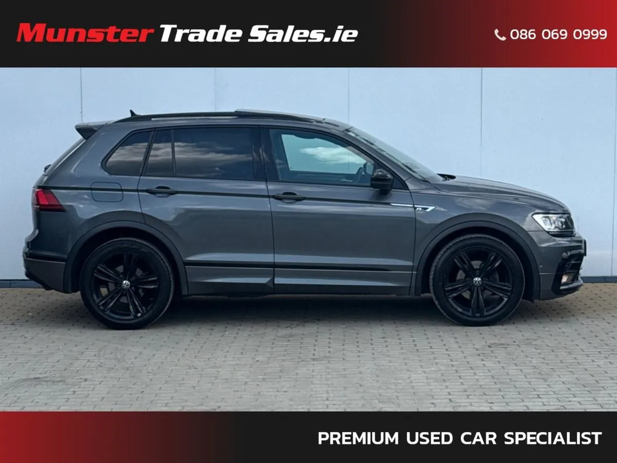 Volkswagen Tiguan 2.0 TDI 150HP R-line DSG Black - Image 3