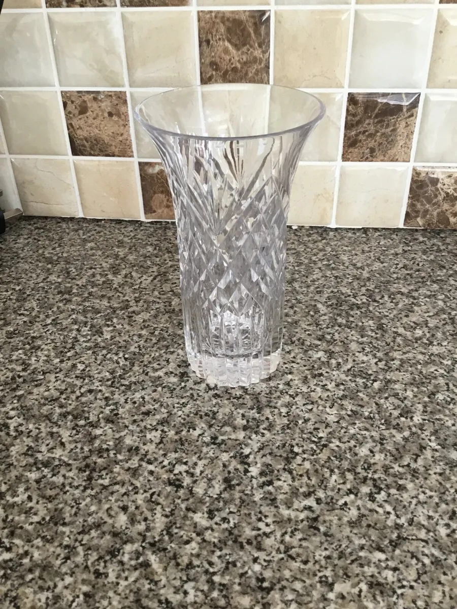 Crystal vase - Image 1