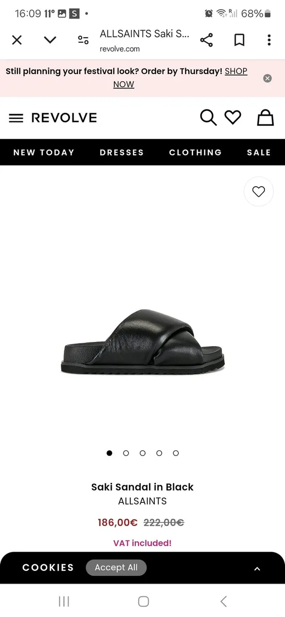 Allsaints Saki sandals - Image 1