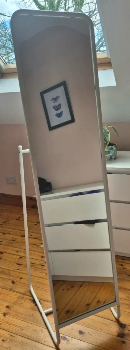 Ikea standing mirror - Image 2
