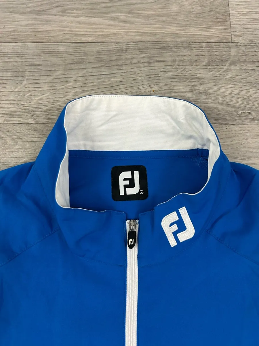 FootJoy FJ Golf Windbreaker Jacket Mens Medium - Image 3