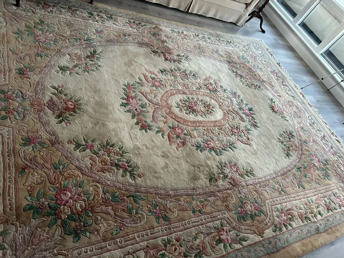 Large Wool Rug - Image 1