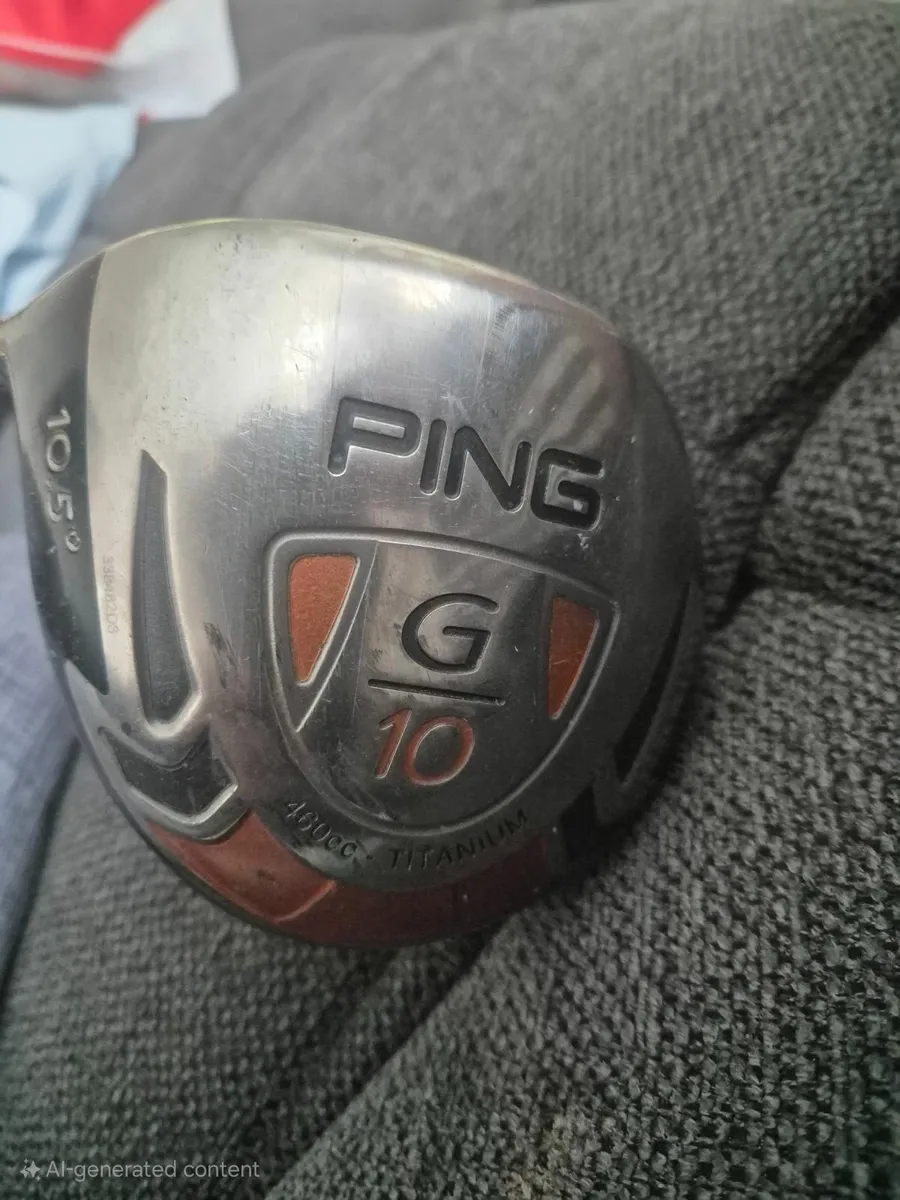 Ping G10 driver - Image 1