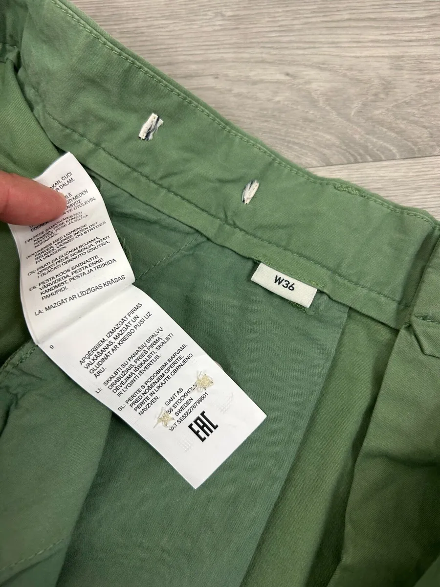 Gant Cotton Shorts Mens Large W36 - Image 3