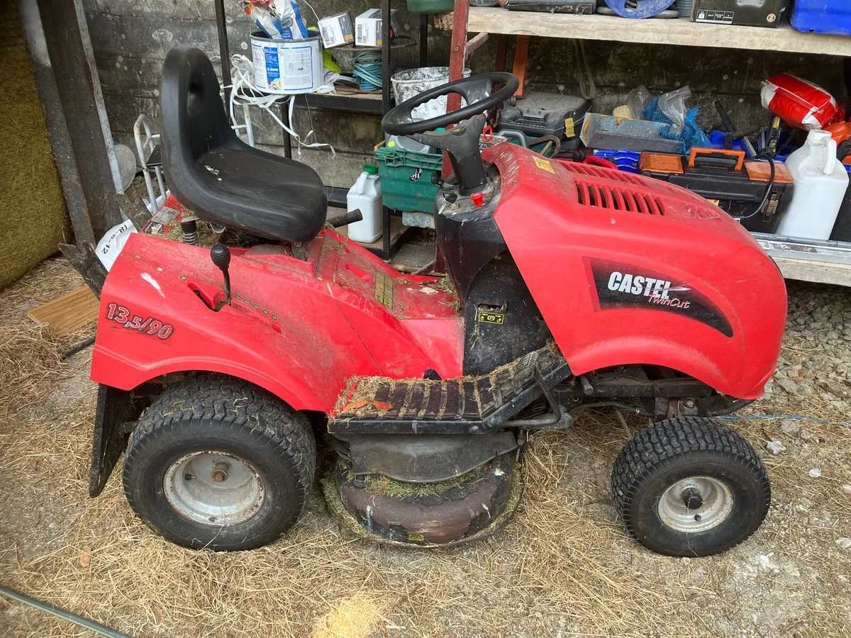 ride on lawnmower