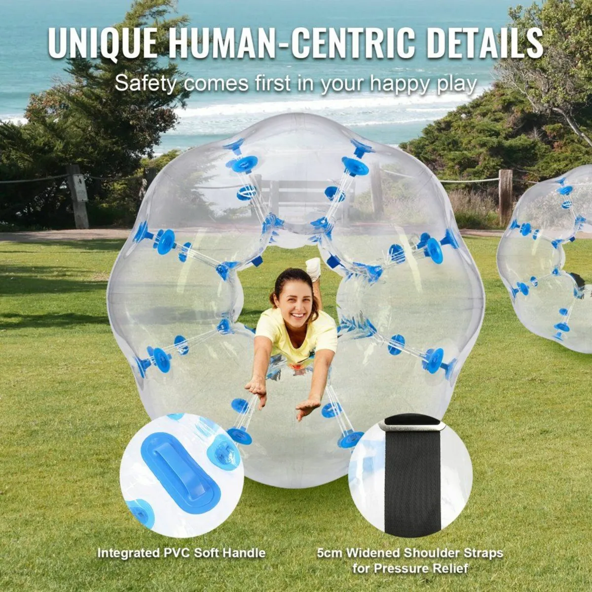 Inflatable Bumper Bubble Balls Body Zorb Ball Soc - Image 2