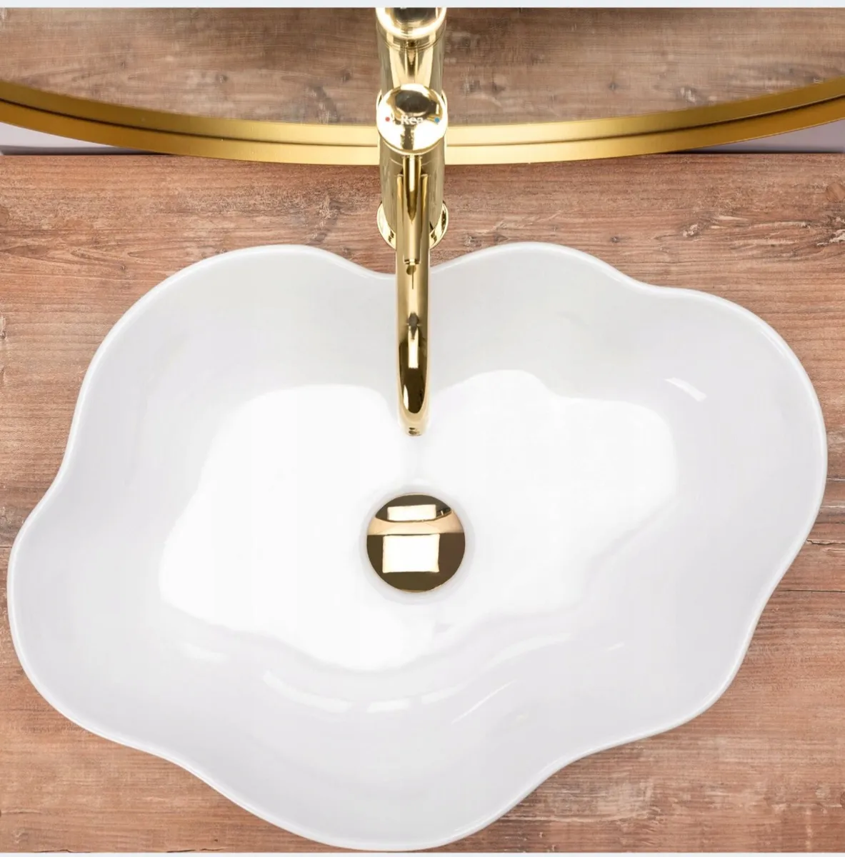 Washbasin set + tap + stopper - Image 3