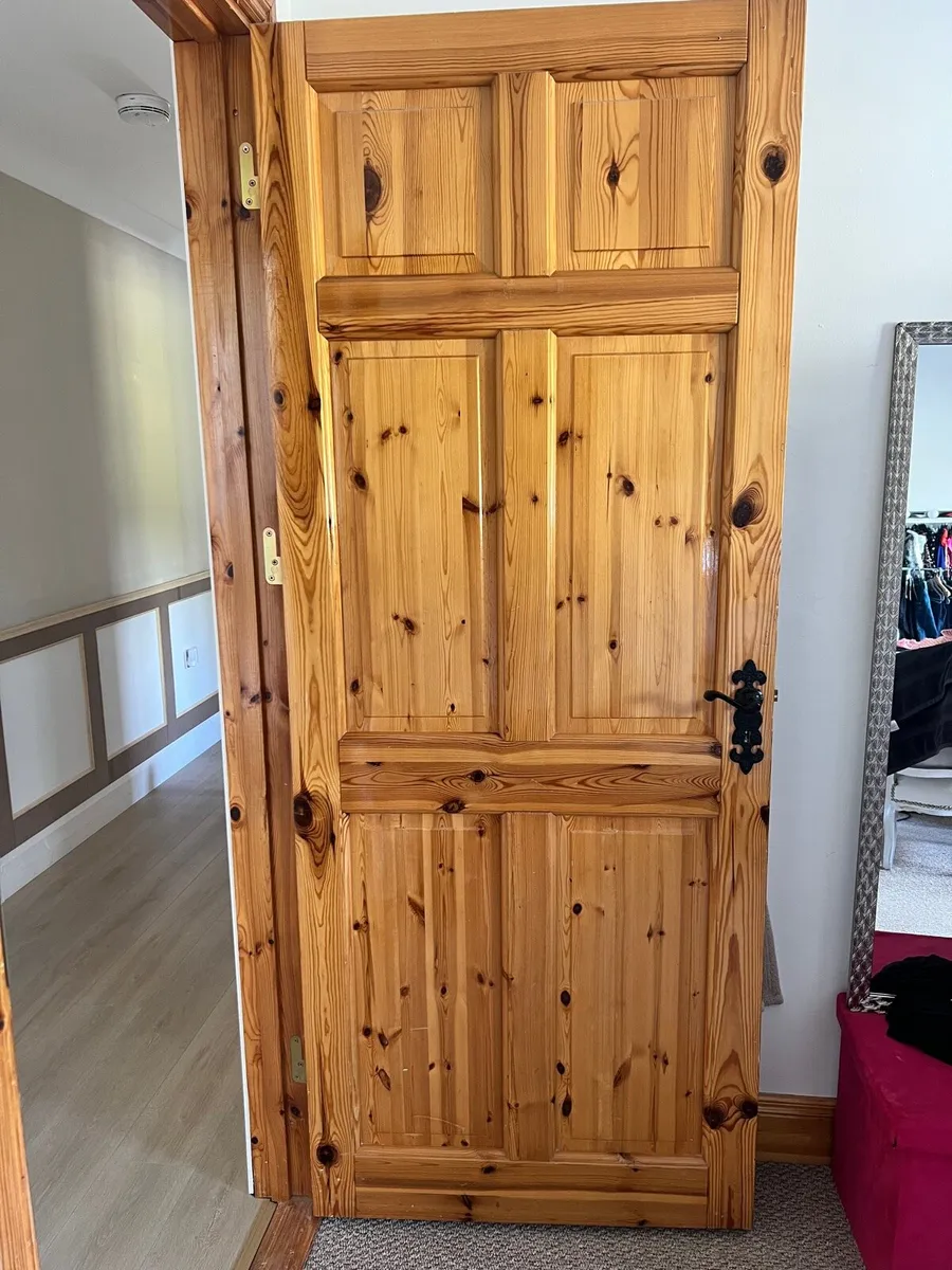 Solid timber door