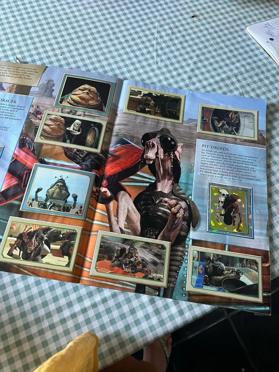 Star Wars episode 1 sticker collection - Image 2