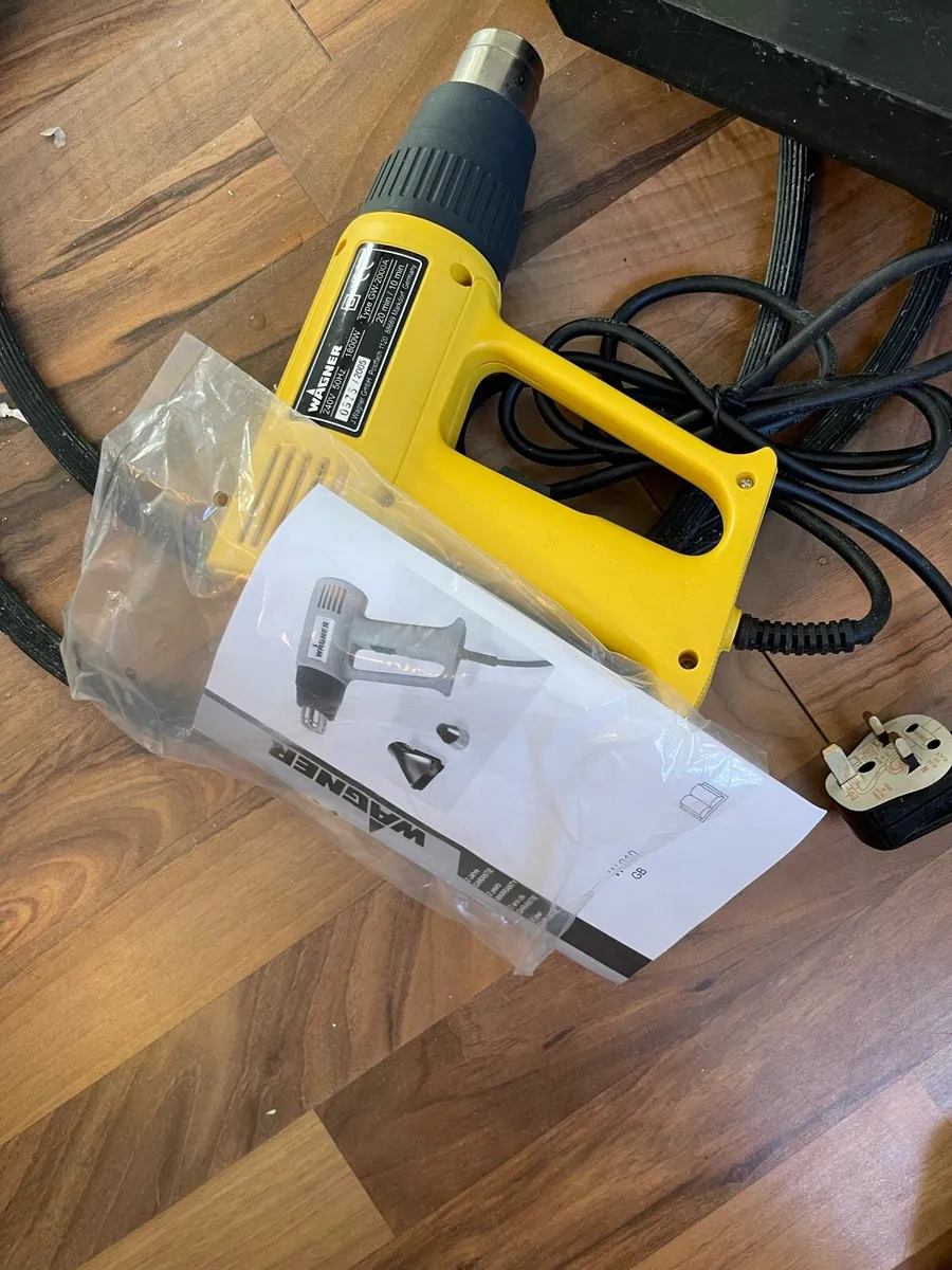 Wagner 2 in 1 wallpaper stripper and heat gun - Image 2