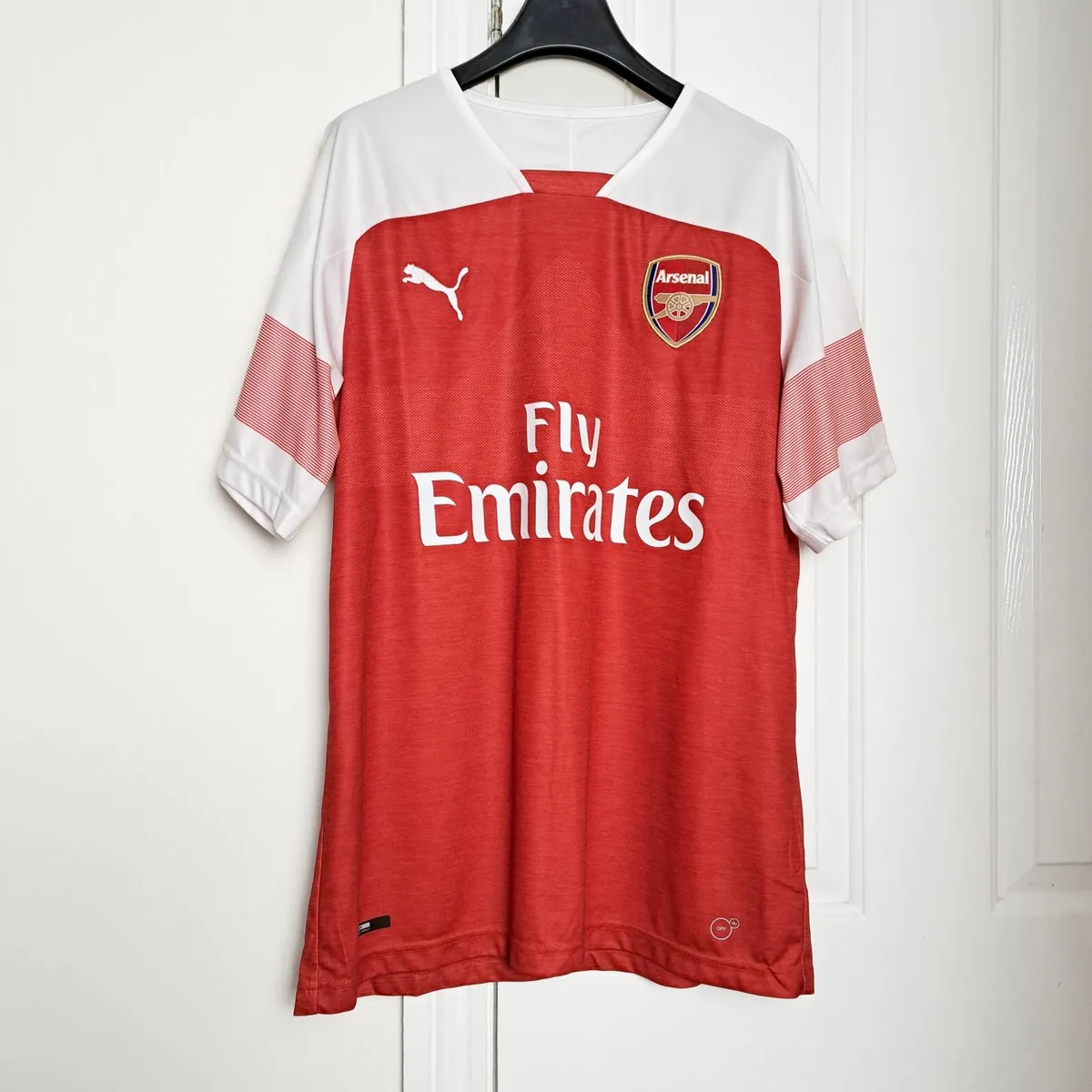 Arsenal 2018 2019 Mens Home Shirt Jersey L Soccer - Image 1