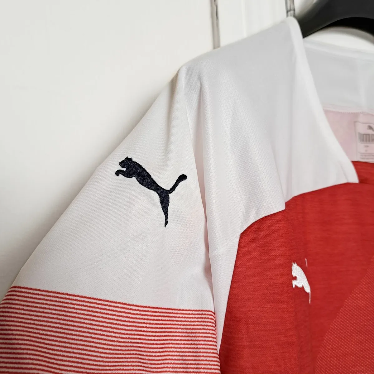 Arsenal 2018 2019 Mens Home Shirt Jersey L Soccer - Image 4